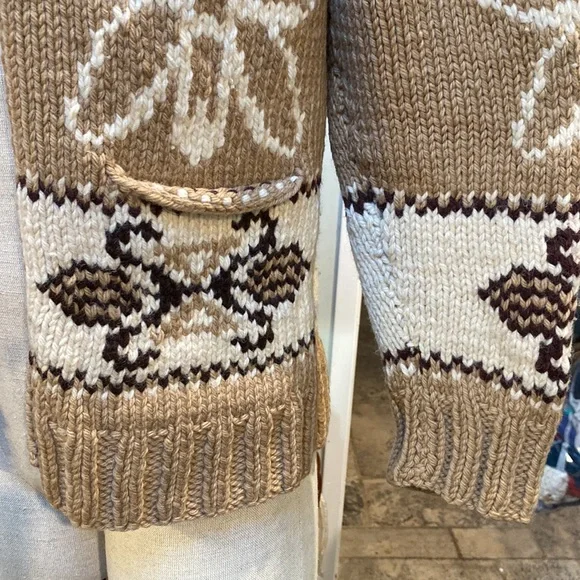 Vintage handmade bee full zip sweater - Picture 9 of 10